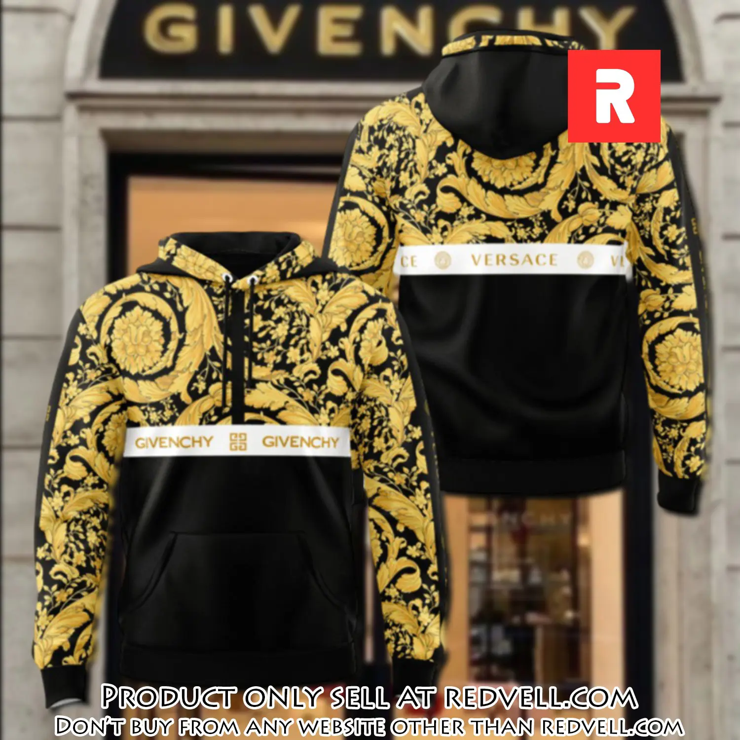 Givenchy versace unisex hoodie luxury brand gifts  jh2296 rv4425019